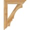 Ekena Millwork Balboa Traditional Rough Sawn Bracket, Western Red Cedar, 4"W x 24"D x 32"H BKT04X24X32BOA01RWR - alternate 2